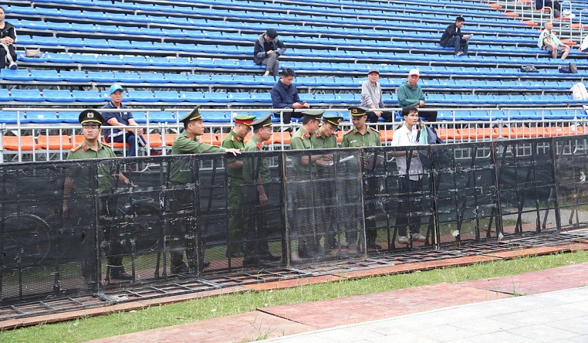 Công an tỉnh kiểm tra việc triển khai phương án đảm bảo an ninh, an toàn phục vụ Concert.