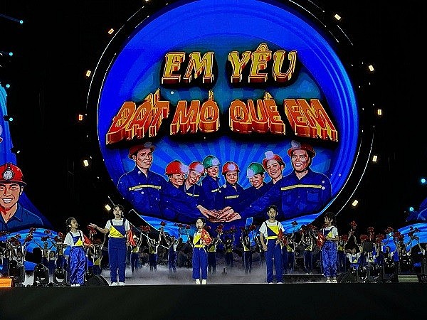 Chương trình mang đậm màu sắc và dấu ấn của vùng Mỏ Quảng Ninh 