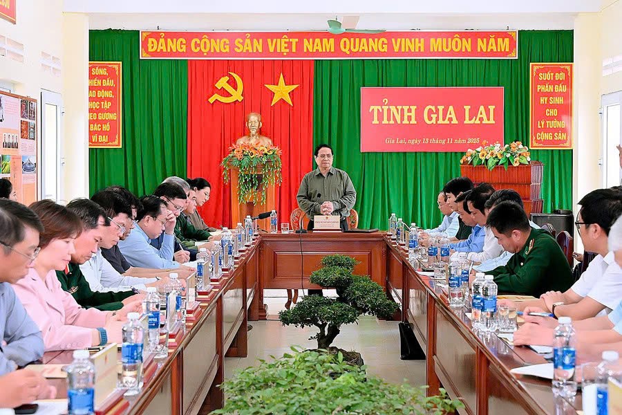 Thủ tướng Chính phủ kiểm tra, chỉ đạo công tác khắc phục hậu quả thiên tại Gia Lai