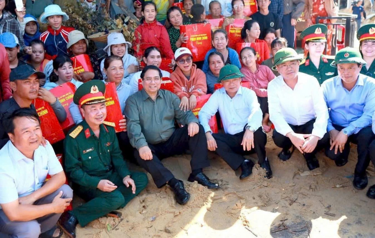 Thủ tướng Chính phủ kiểm tra, chỉ đạo công tác khắc phục hậu quả thiên tại Gia Lai