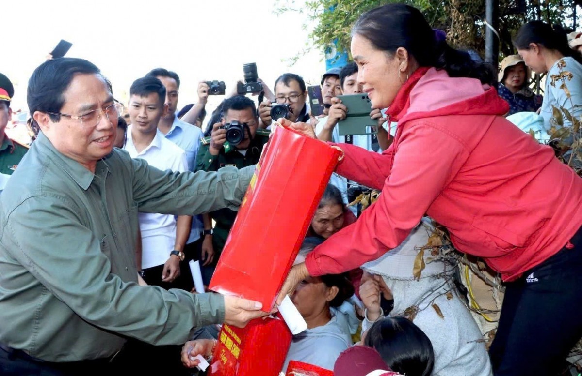 Thủ tướng Chính phủ kiểm tra, chỉ đạo công tác khắc phục hậu quả thiên tại Gia Lai