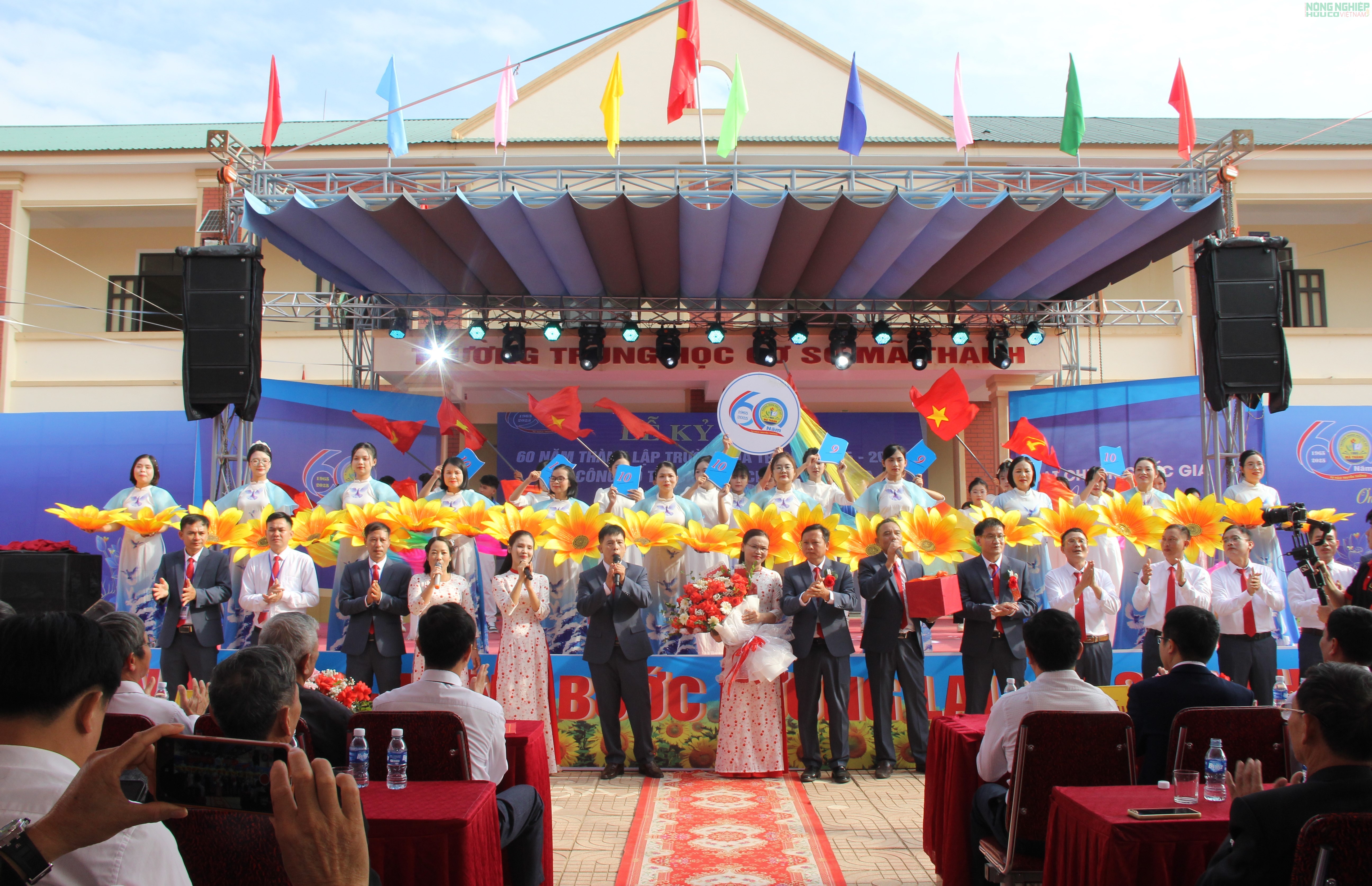 Trường THCS Mã Thành đạt chuẩn Quốc gia trên hành trình 60 năm xây dựng và phát triển