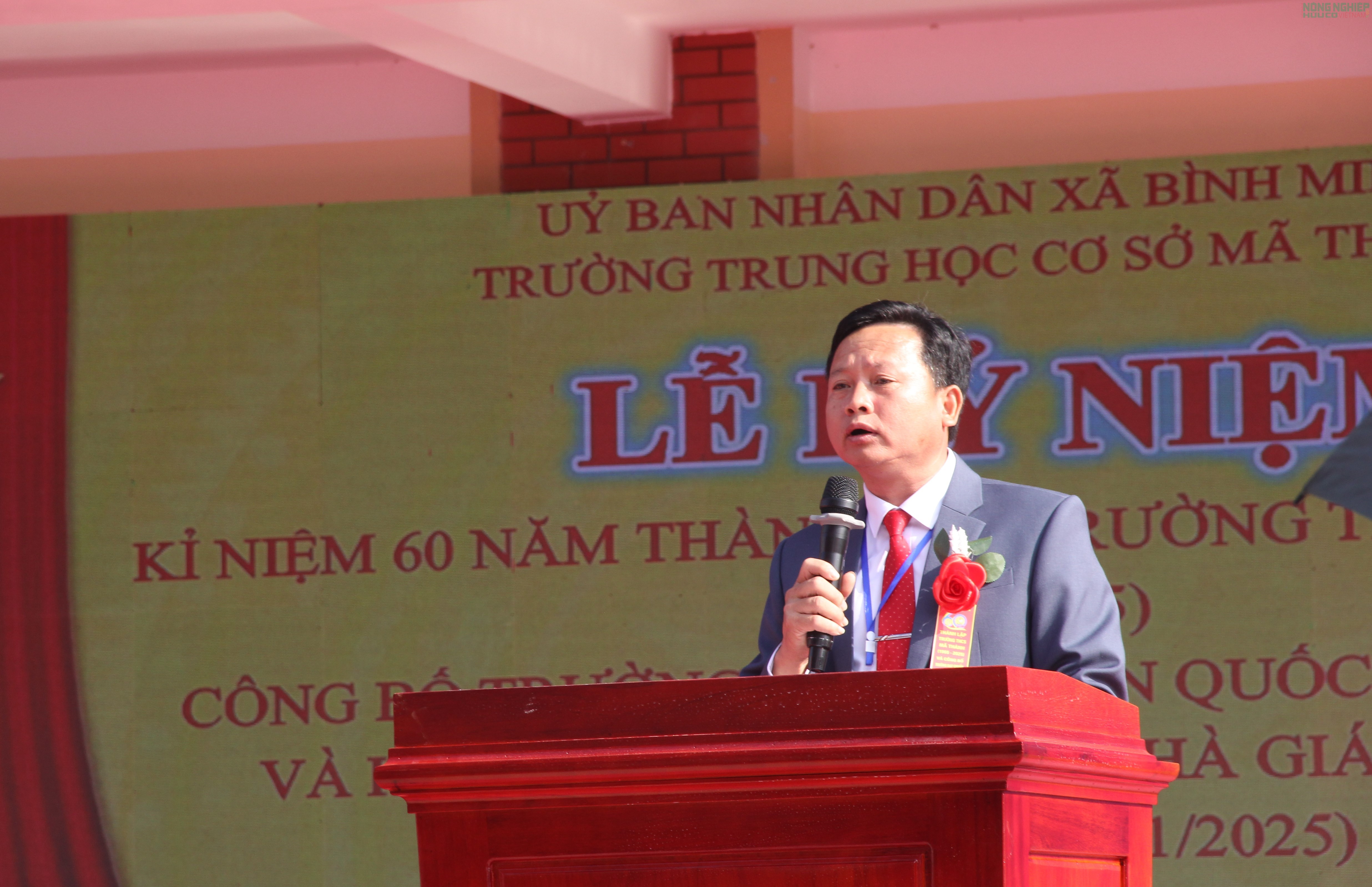 Trường THCS Mã Thành đạt chuẩn Quốc gia trên hành trình 60 năm xây dựng và phát triển