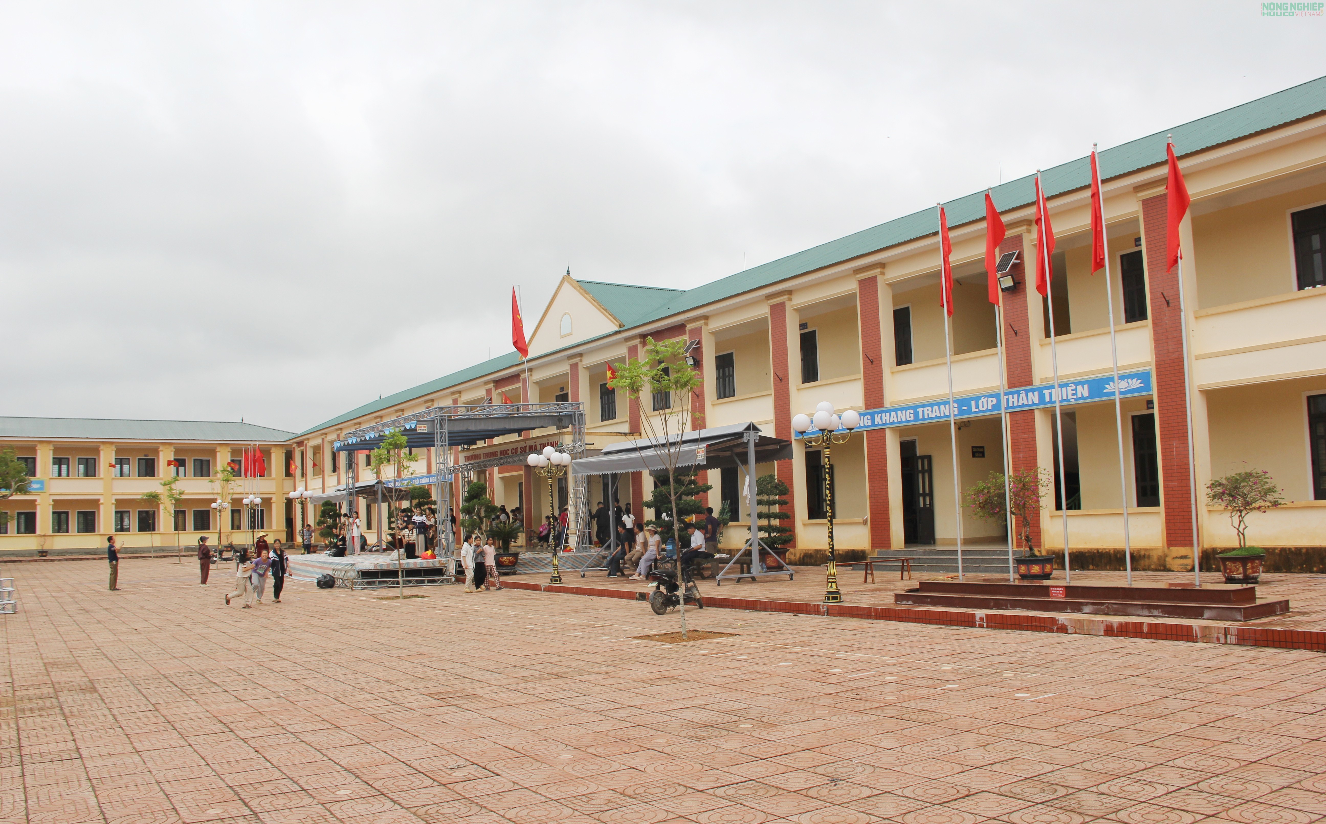 Trường THCS Mã Thành đạt chuẩn Quốc gia trên hành trình 60 năm xây dựng và phát triển