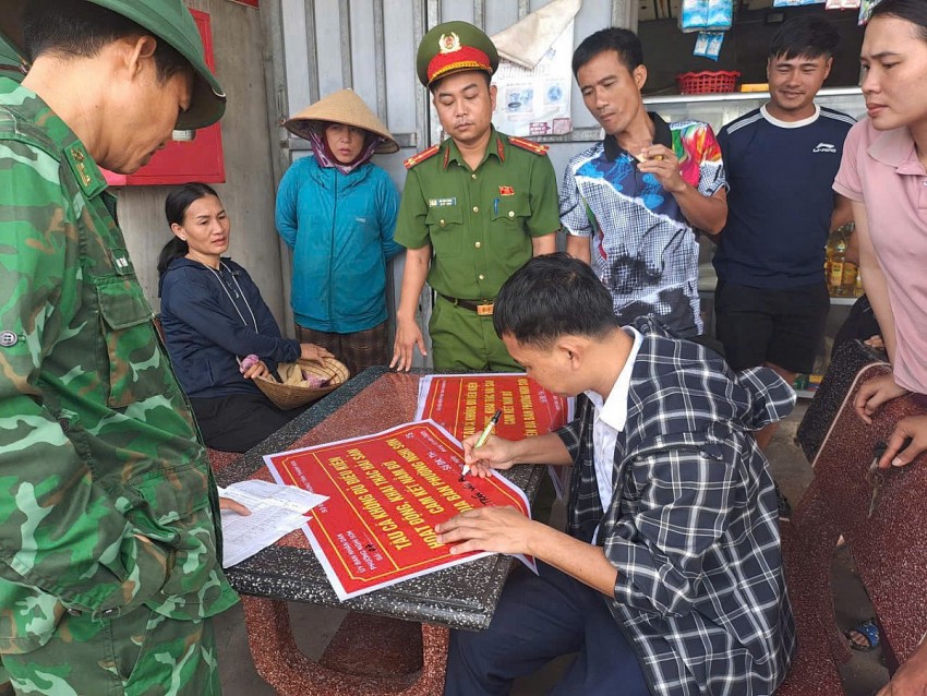 Chủ tàu cá phải cam kết thực hiện đầy đủ các quy định trước khi tàu cá rời bến