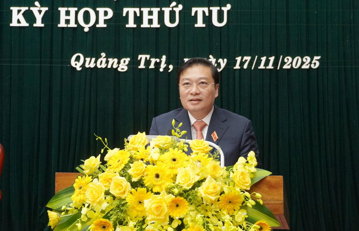 Ông Lê Hồng Vinh được bầu giữ chức Chủ tịch UBND tỉnh Quảng Trị