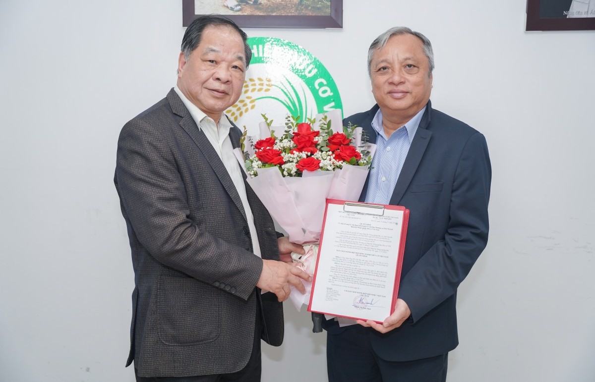 Tiến sĩ Đỗ Việt Hà được bổ nhiệm Phó Chủ tịch Hiệp hội Nông nghiệp Hữu cơ Việt Nam