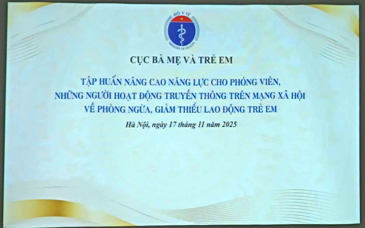 Truyền thông góp phần giảm thiểu lao động ở trẻ em tại Việt Nam