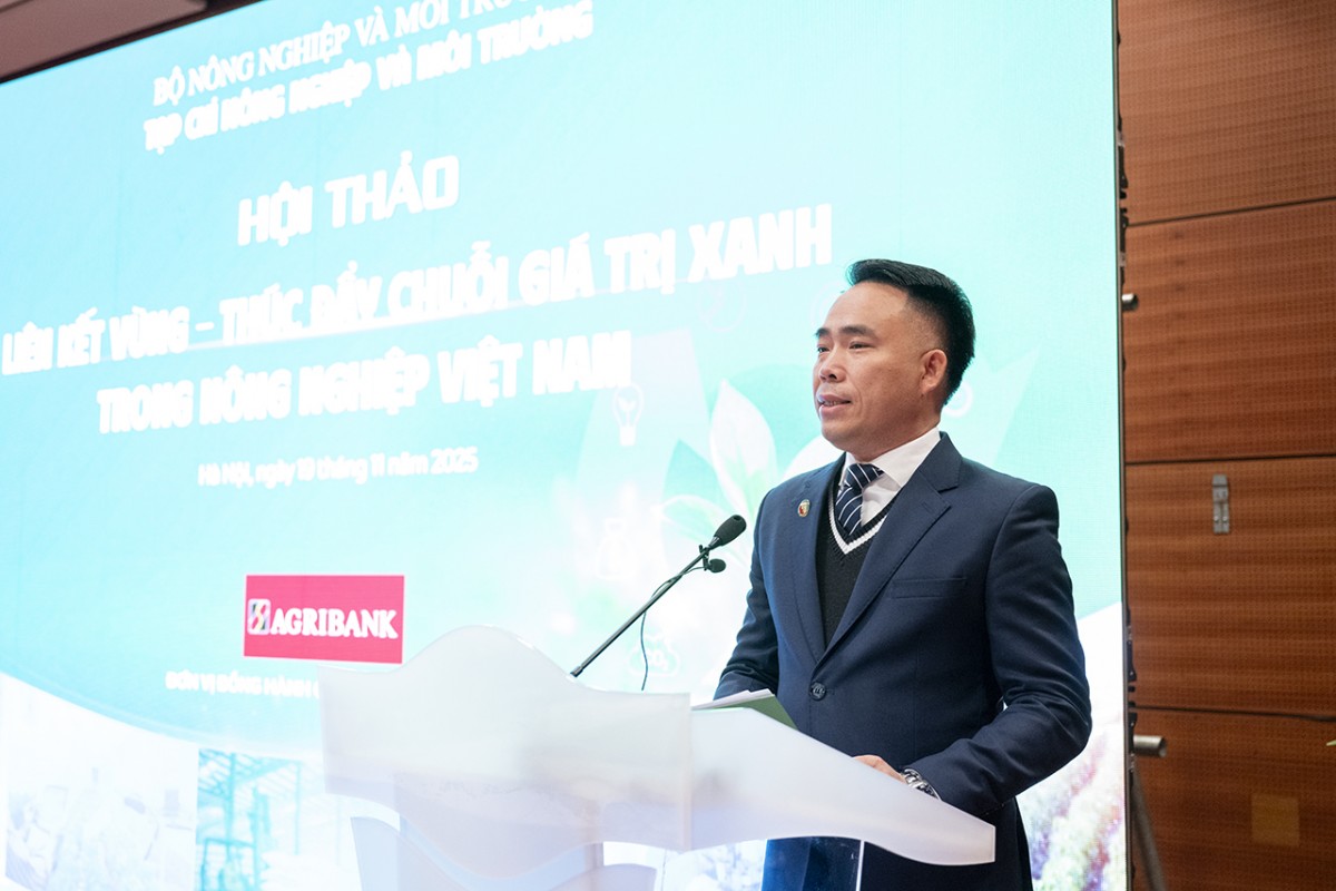 Thứ trưởng Phùng Đức Tiến: Chuỗi giá trị xanh, hữu cơ là bước đi tất yếu của nông nghiệp Việt Nam