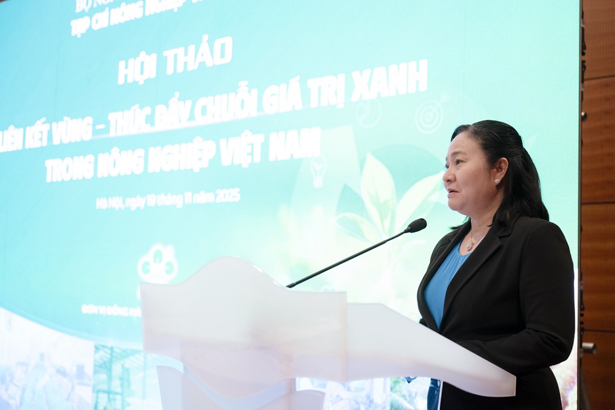 Thứ trưởng Phùng Đức Tiến: Chuỗi giá trị xanh, hữu cơ là bước đi tất yếu của nông nghiệp Việt Nam