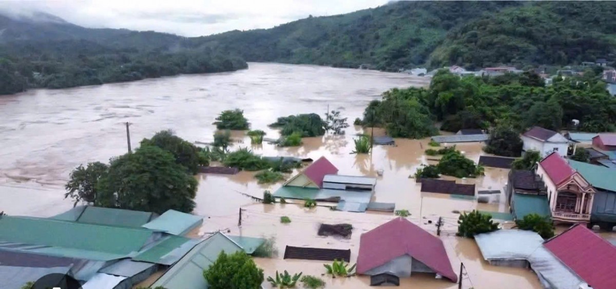 Xã Yang Mao thiệt hại 42 tỷ đồng, hơn 800 người dân kịp sơ tán