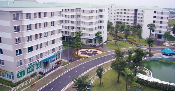 Khu nhà ở xã hội ở KĐT Đặng Xá, Thuận An, Hà Nội đã giúp người thu nhập thấp an cư ổn định hơn. 