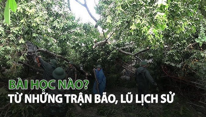 Chugs ta cần rút ra những bài học cần thiết từ đợt mưa lũ lịch sử 