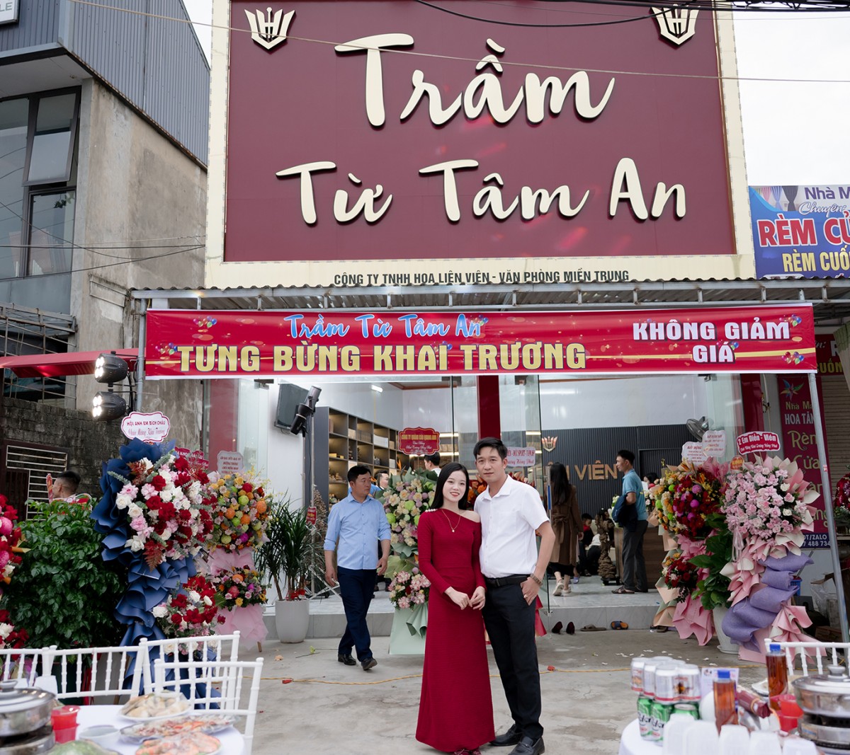 Hoa Liên Viên ra mắt chi nhánh miền Trung, mở rộng hệ thống phân phối sản phẩm từ Trầm hương