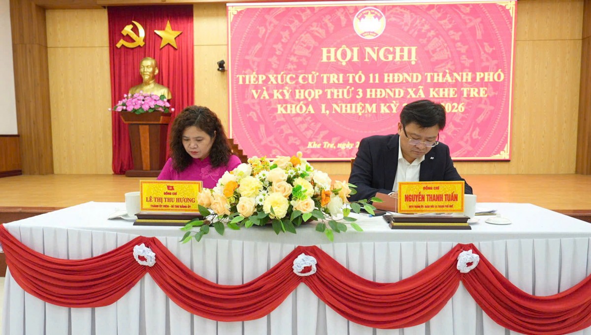 HĐND Tp. Huế tiếp xúc cử tri trước kỳ họp thứ 11