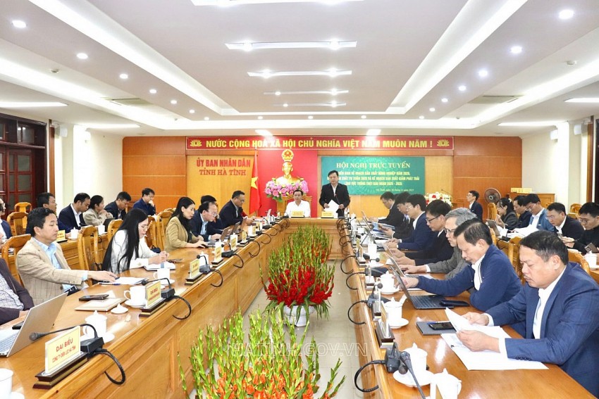 Hà Tĩnh tổ chức hội nghị triển khai kế hoạch sản xuất nông nghiệp năm 2026