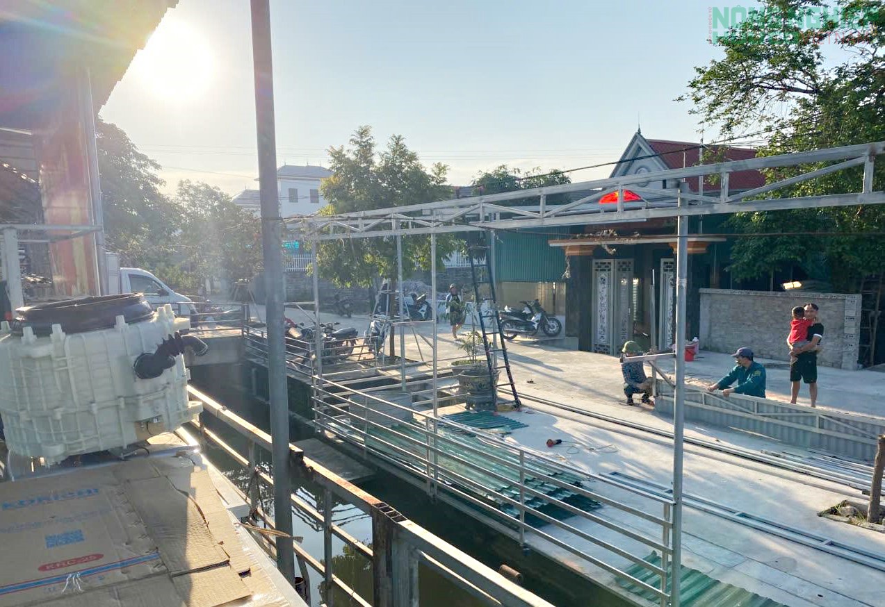 Nghệ An: Người dân tự nguyện tháo dỡ công trình lấn chiếm, kênh thủy lợi thông thoáng trở lại