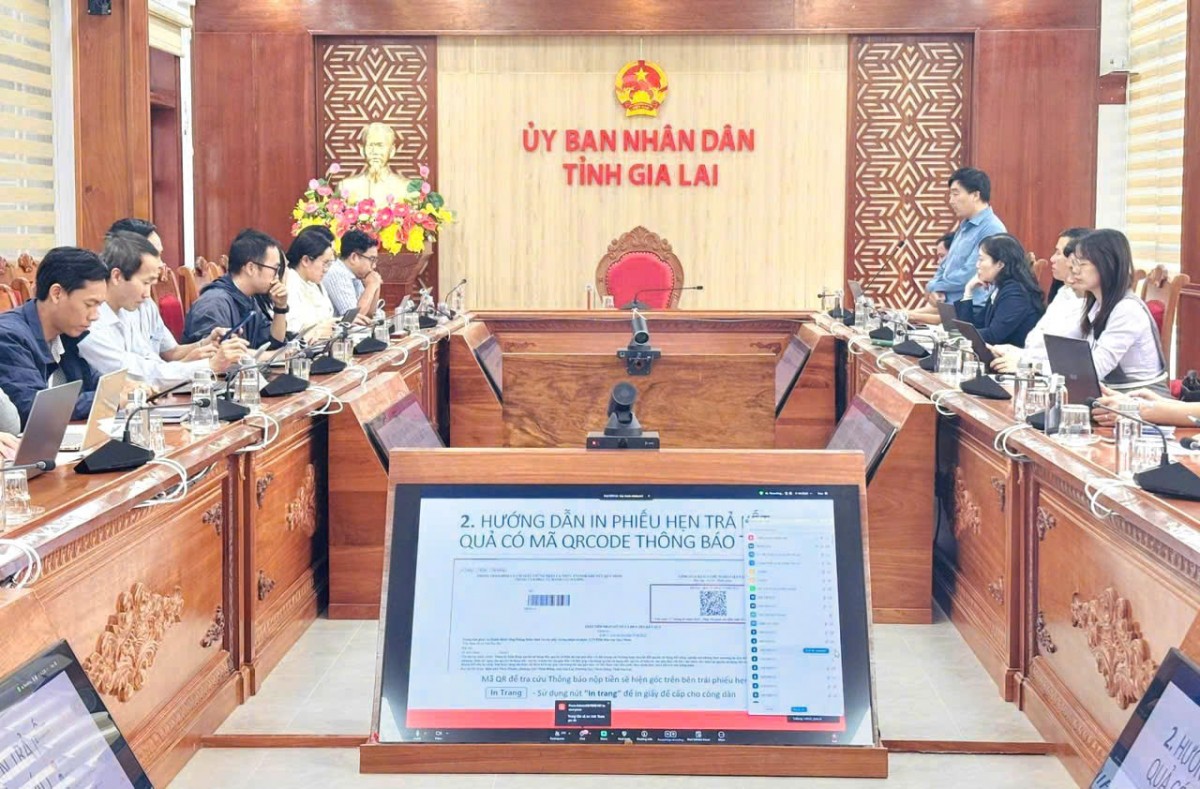 Tập huấn quy trình liên thông Đất đai – Thuế và xử lý thủ tục hành chính phi địa giới