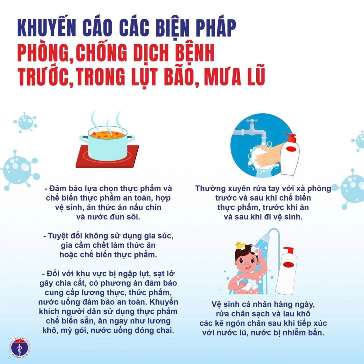 Lâm Đồng siết chặt công tác phòng chống dịch bệnh sau bão lụt