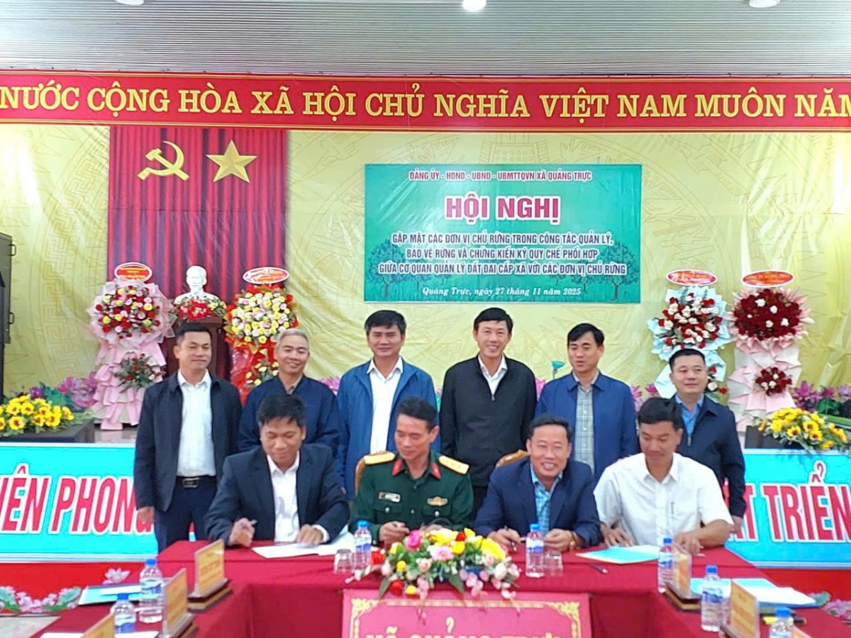 Lâm Đồng: Ký kết Quy chế phối hợp trong công tác quản lý, bảo vệ rừng