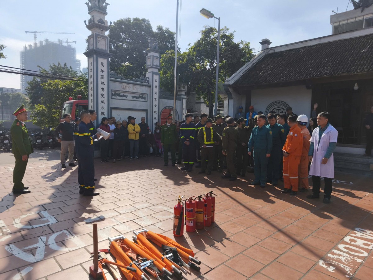 Kiến tạo “lá chắn thép” an toàn cháy nổ cho đô thị