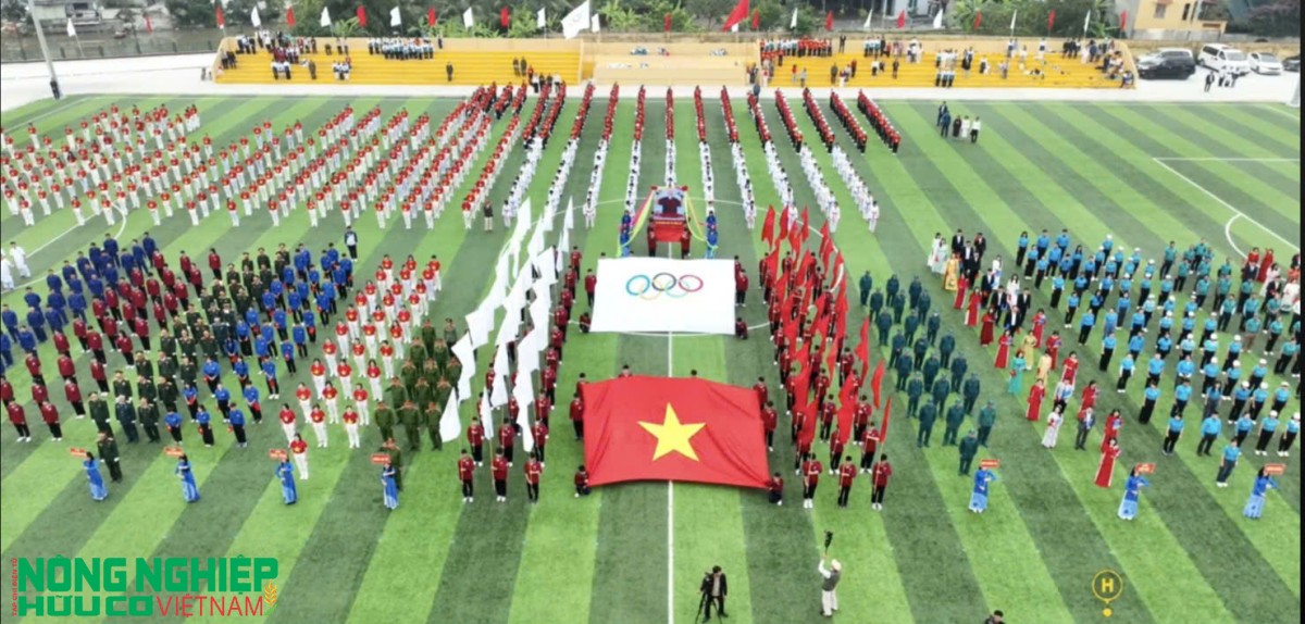 Khai mạc Đại hội Thể dục Thể thao xã Vĩnh Bảo (Hải Phòng) lần I