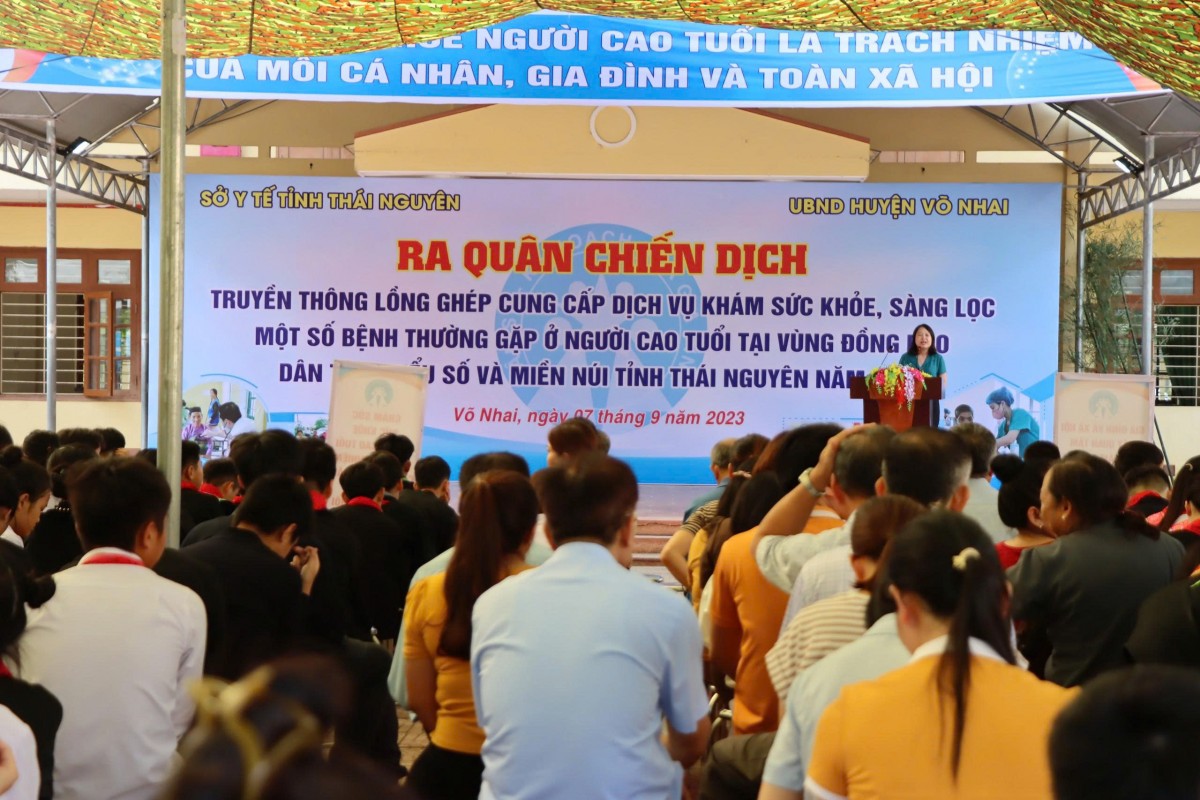 Thái Nguyên tăng cường chăm sóc sức khỏe và nâng cao tầm vóc đồng bào dân tộc thiểu số