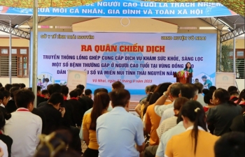 Thái Nguyên tăng cường chăm sóc sức khỏe và nâng cao tầm vóc đồng bào dân tộc thiểu số