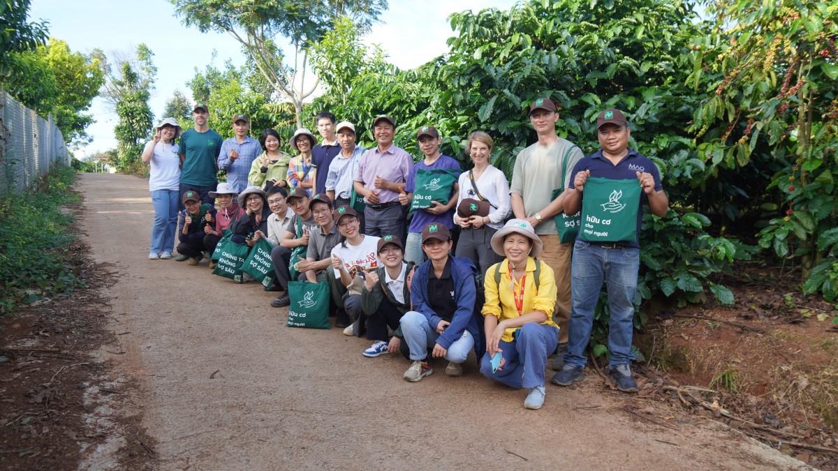Canh tác cà phê trong nông lâm kết hợp: Sự trải nghiệp 