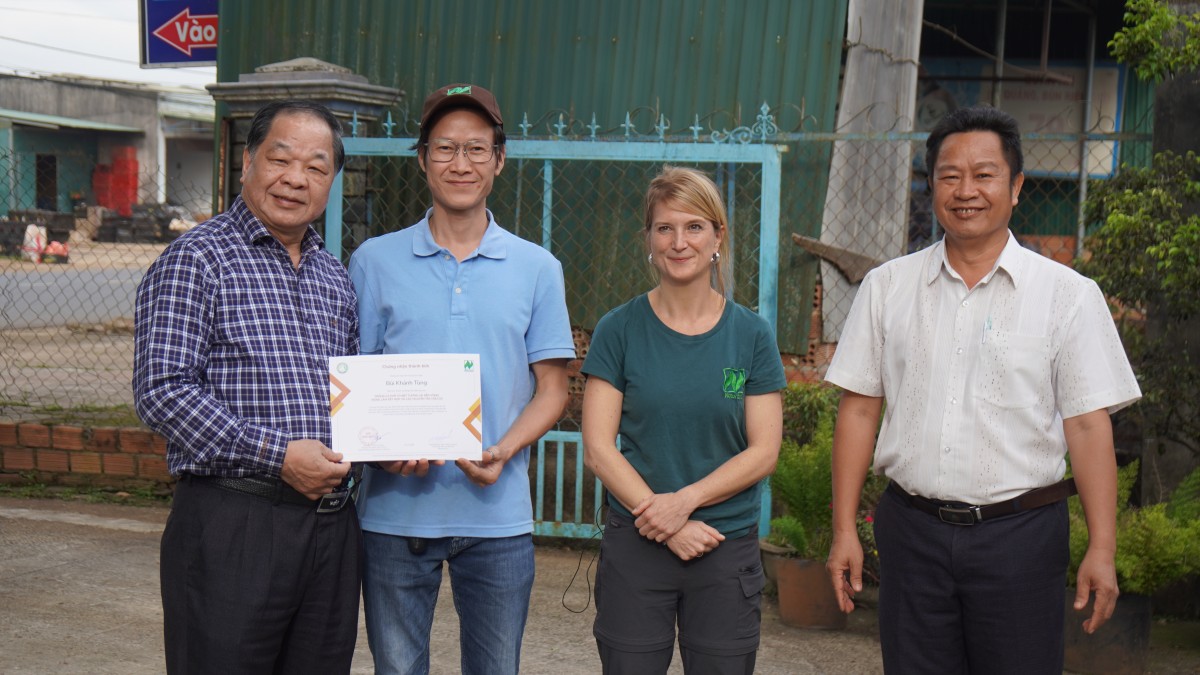 Canh tác cà phê trong nông lâm kết hợp: Sự trải nghiệm "học đi đôi với làm"