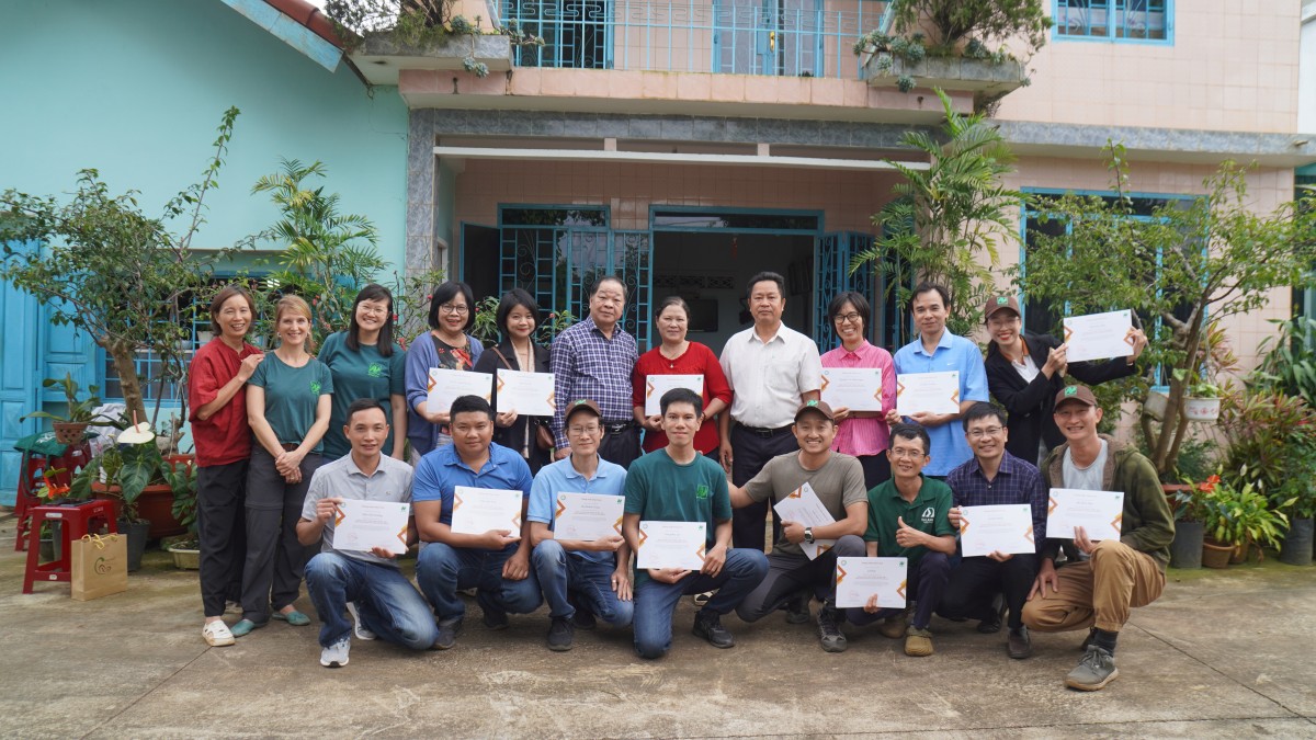 Canh tác cà phê trong nông lâm kết hợp: Sự trải nghiệm "học đi đôi với làm"