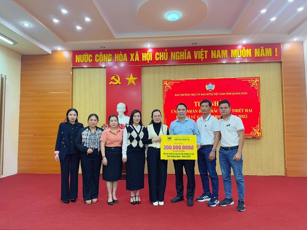 Hành trình “Nghĩa tình Bình Điền”: Từ gói sinh kế Thanh Hoá đến hỗ trợ khẩn cấp bà con vùng lũ miền Trung-Tây Nguyên