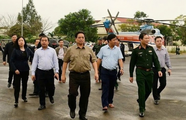 Thủ tướng Phạm Minh Chính chỉ đạo tái thiết, ổn định đời sống người dân vùng tâm lũ