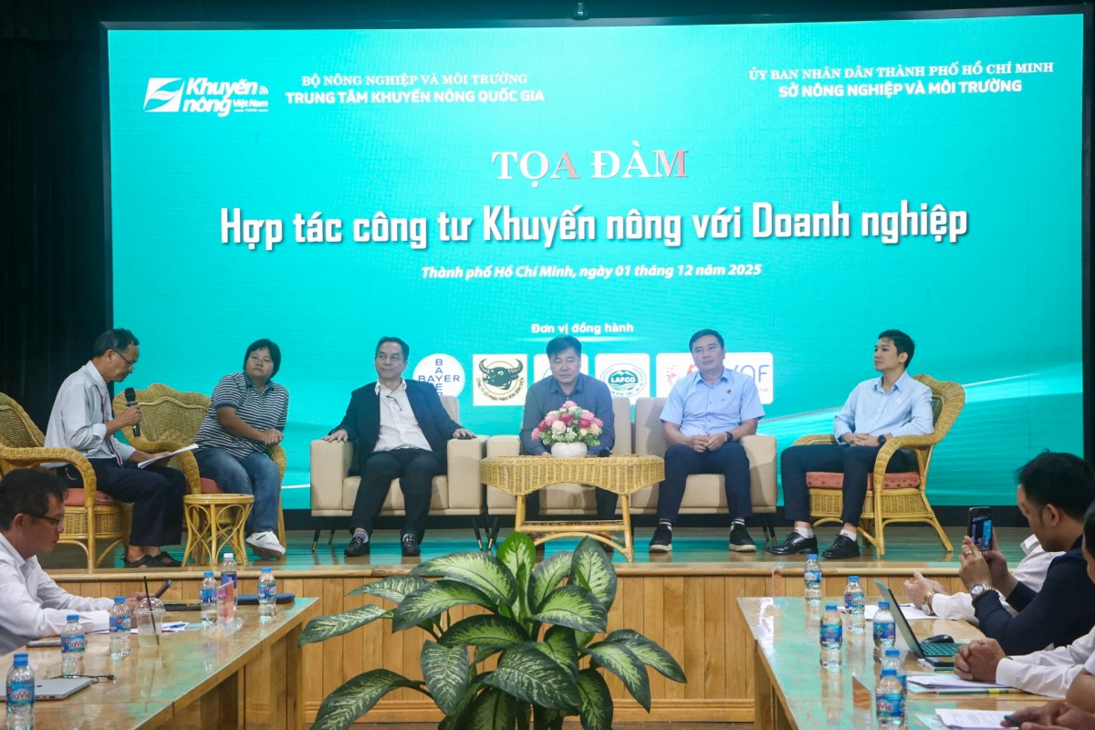 Khi doanh nghiệp và khuyến nông cùng 