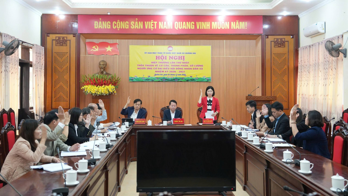 Hà Nội: Xã Quảng Oai triển khai Hội nghị hiệp thương lần thứ nhất cho bầu cử HĐND