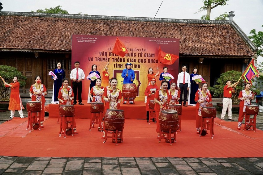 Triển lãm “Văn miếu - Quốc Tử Giám và truyền thống giáo dục khoa bảng tỉnh Hà Tĩnh”