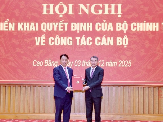 Đồng chí Phan Thăng An giữ chức vụ Bí thư Tỉnh ủy Cao Bằng