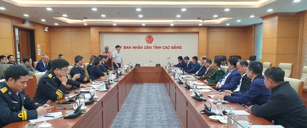 UBND tỉnh Cao Bằng làm việc với Binh đoàn 20 - Bộ Quốc phòng