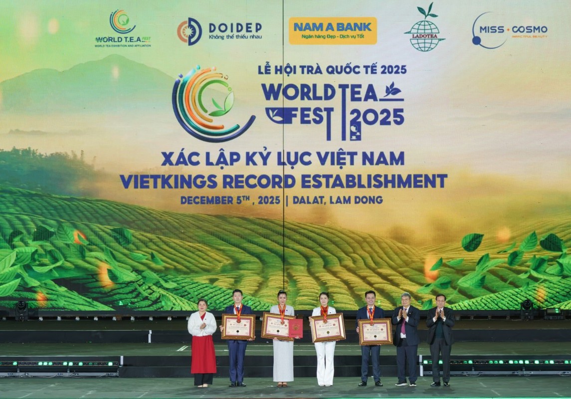 Khai mạc Lễ hội Trà quốc tế năm 2025 tại tỉnh Lâm Đồng