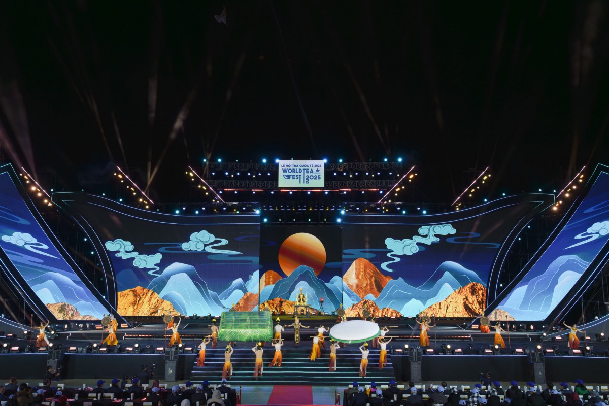 Khai mạc Lễ hội Trà quốc tế năm 2025 tại tỉnh Lâm Đồng