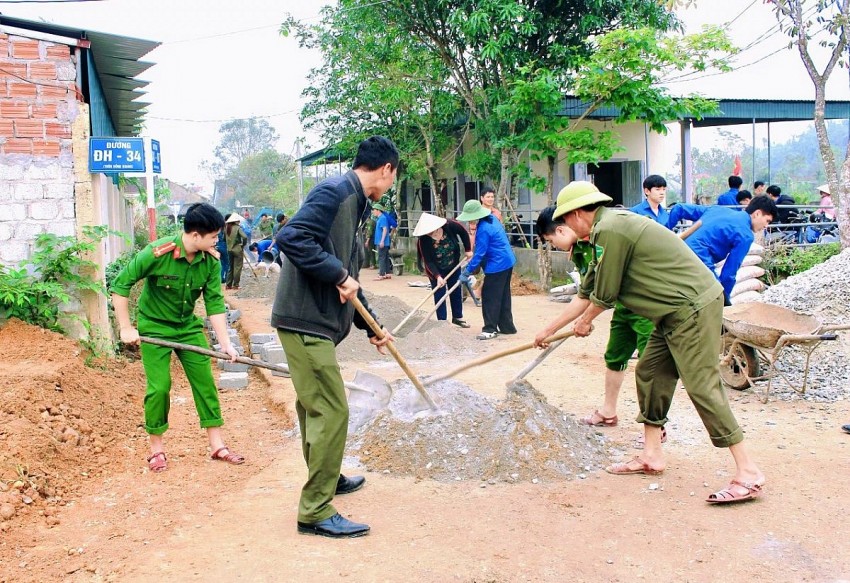 Công tác dân vận trong xây dựng nông thôn mới ở Hà Tĩnh (Bài 2): Khi “cán bộ đi trước, làng nước theo sau”