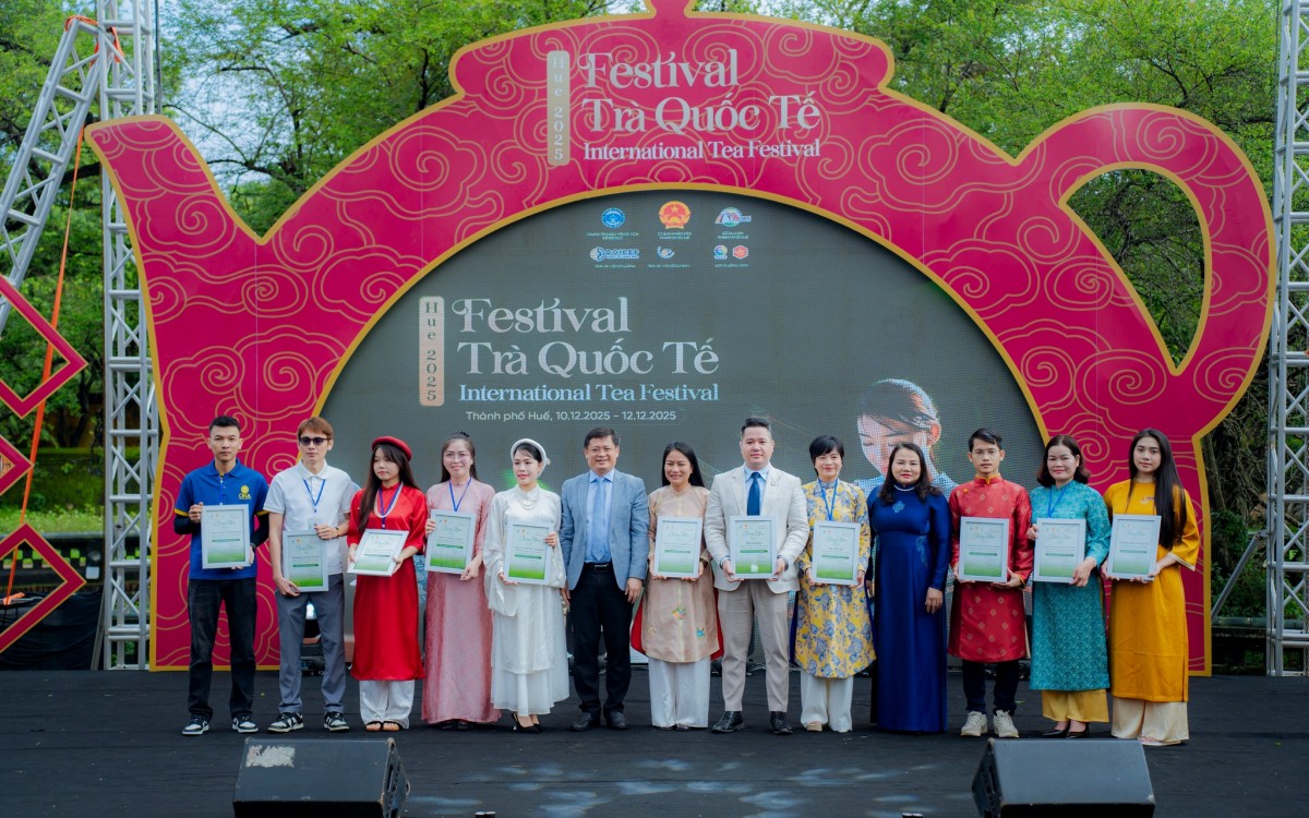 Nâng tầm tinh hoa Trà Việt trong không gian Di sản Cố đô Huế