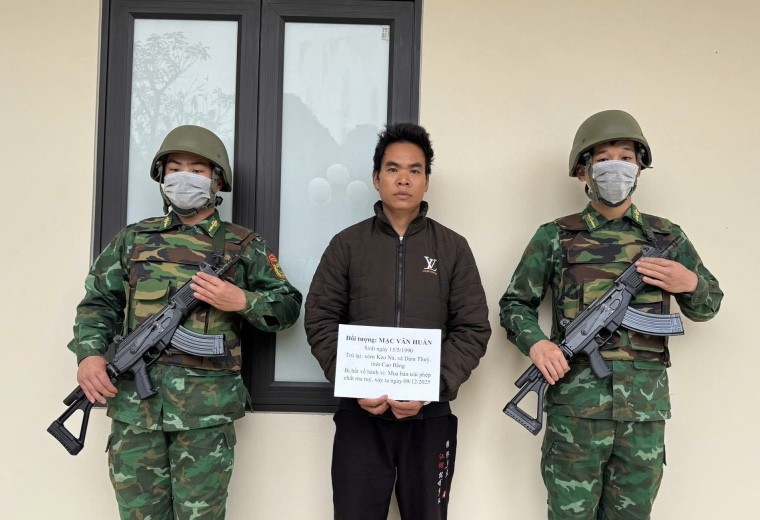 Cao Bằng: Phát hiện, xử lý 02 vụ việc vi phạm pháp luật trong khu vực biên giới