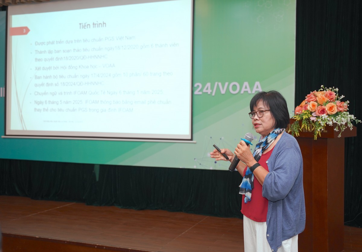 VOAA sắp tổ chức kết nối hội viên phía Nam và hội chợ “Tuần hàng hữu cơ 2026”