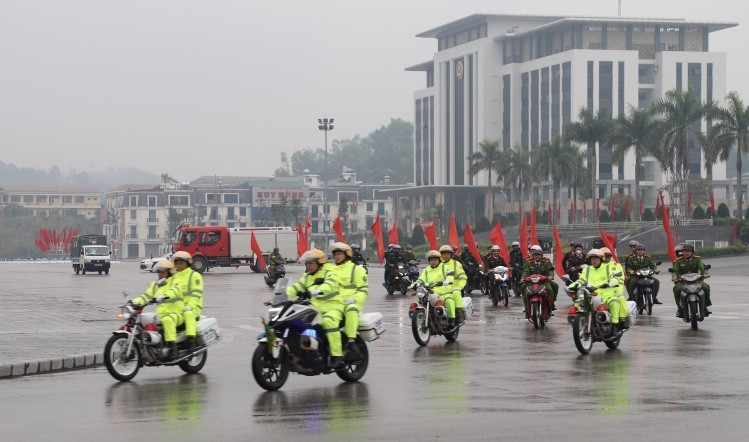 Cao Bằng: Ra quân cao điểm tấn công, trấn áp tội phạm, bảo đảm an ninh, trật tự dịp Tết Nguyên đán Bính Ngọ 2026