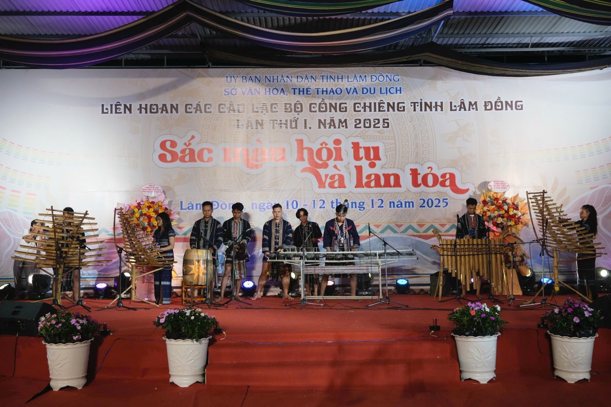 Liên hoan Các câu lạc bộ cồng chiêng tỉnh Lâm Đồng lần thứ I năm 2025