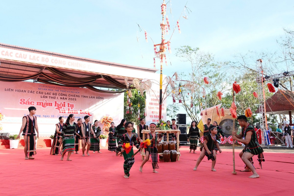 Liên hoan Các câu lạc bộ cồng chiêng tỉnh Lâm Đồng lần thứ I năm 2025