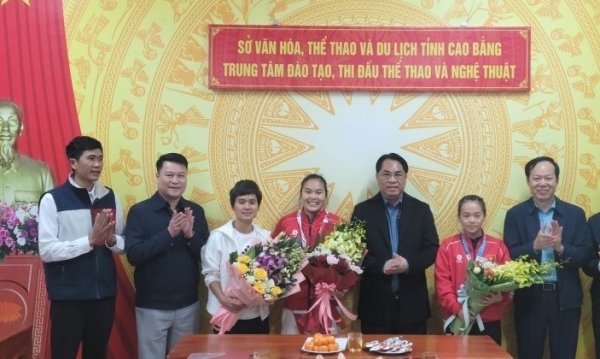 Bí thư Tỉnh ủy Cao Bằng biểu dương vận động viên đạt thành tích cao tại các giải đấu quốc tế năm 2025