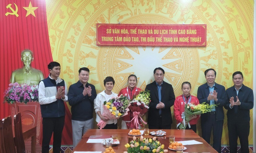 Bí thư Tỉnh ủy Cao Bằng biểu dương vận động viên đạt thành tích cao tại các giải đấu quốc tế năm 2025