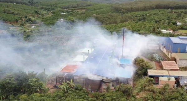 Tạm dừng hoạt động các lò sấy cà phê tự phát ở xã Ngọk Réo (Quảng Ngãi): Chấn chỉnh quản lý đất đai, môi trường